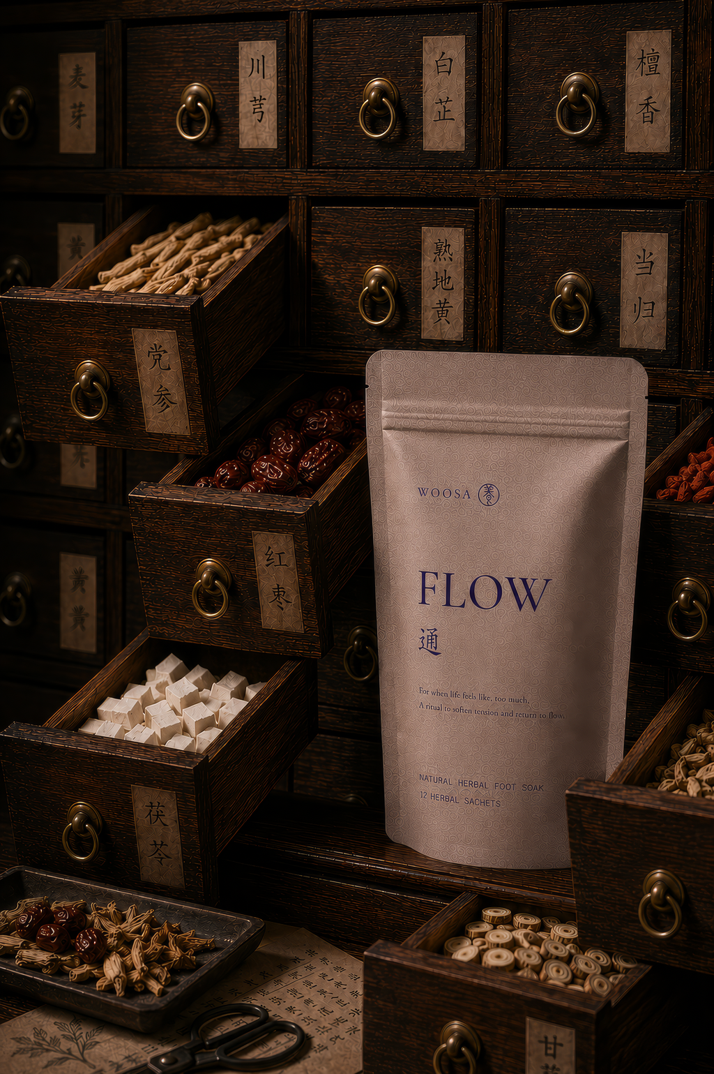 FLOW 通 Herbal Foot Soak