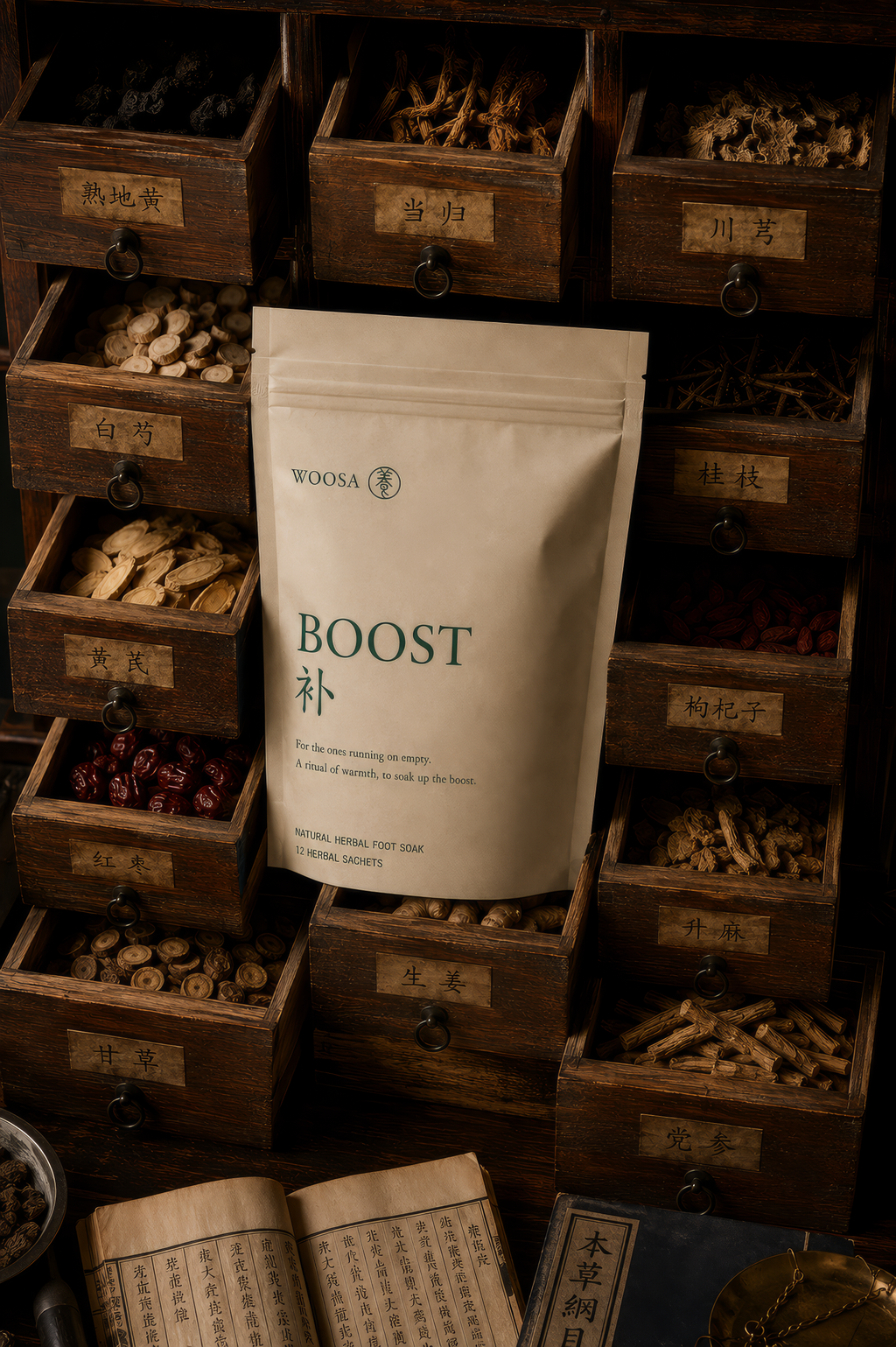 BOOST 补 Herbal Foot Soak